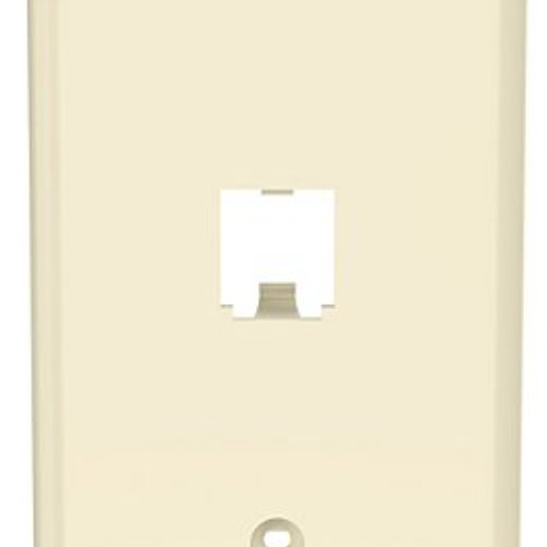 Panduit Mini-Com Classic Faceplate Electric Ivory