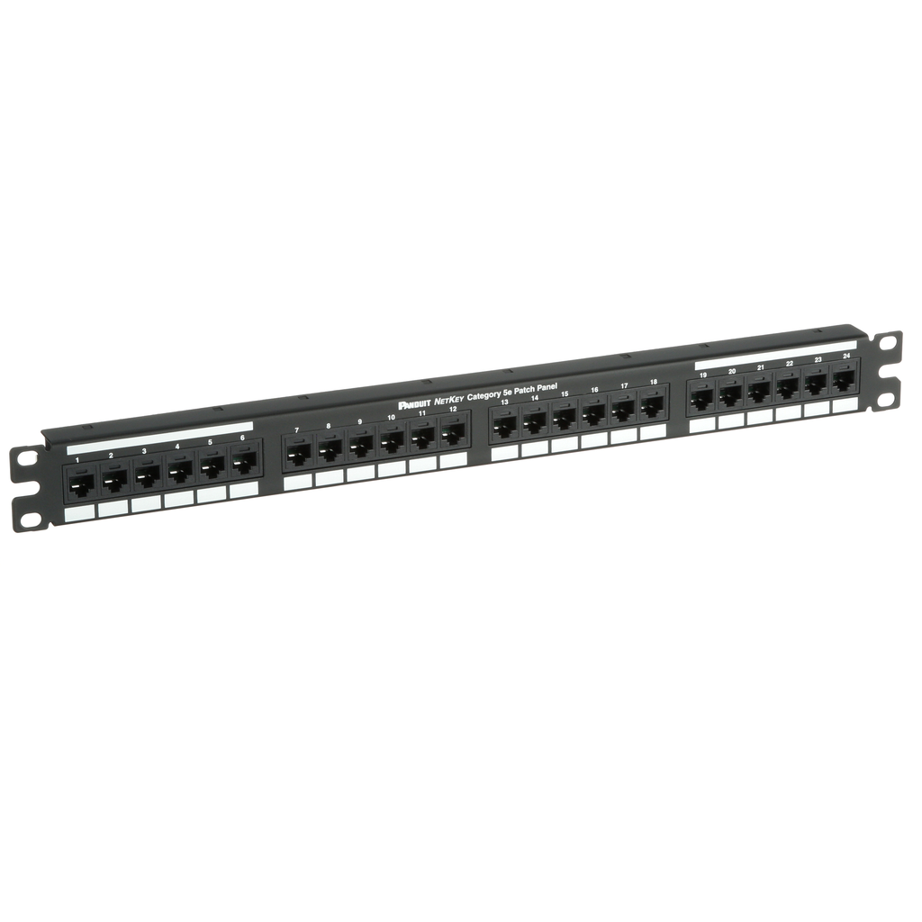 Panduit NetKey Cat 5e Patch Panel